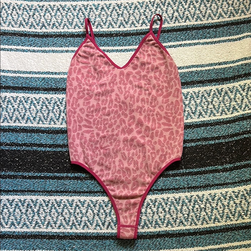 2000s Cheetah Print Bodysuit
